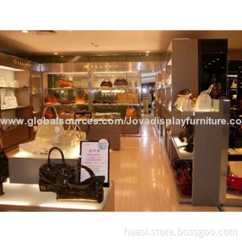 Metal display stand for bags and handbag store interior decorationNew